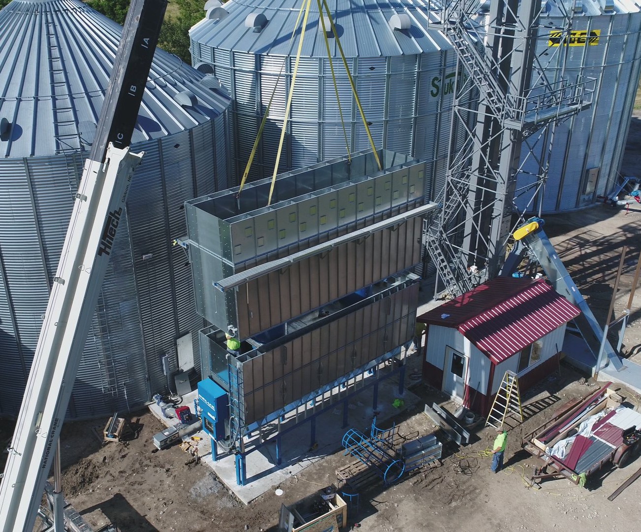 Grain Dryer Features: Consistent Air Flow